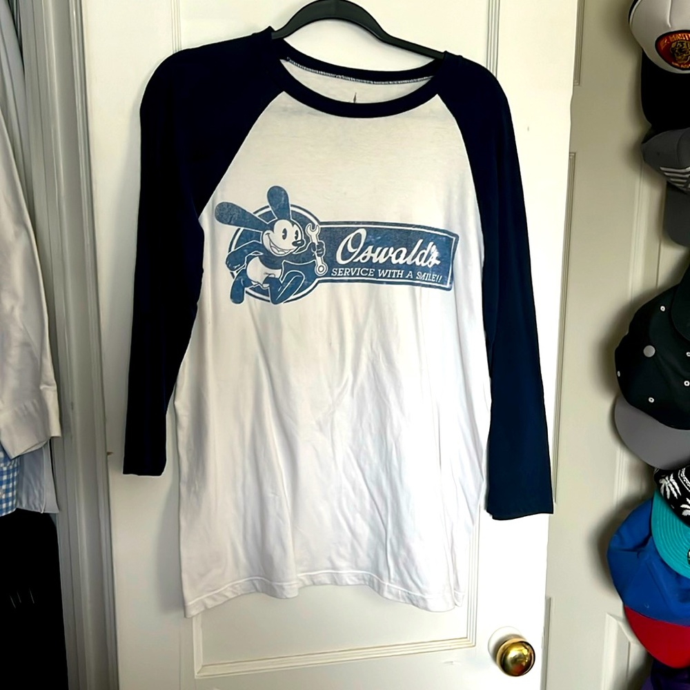 Disney 3/4 Length Sleeve Shirt